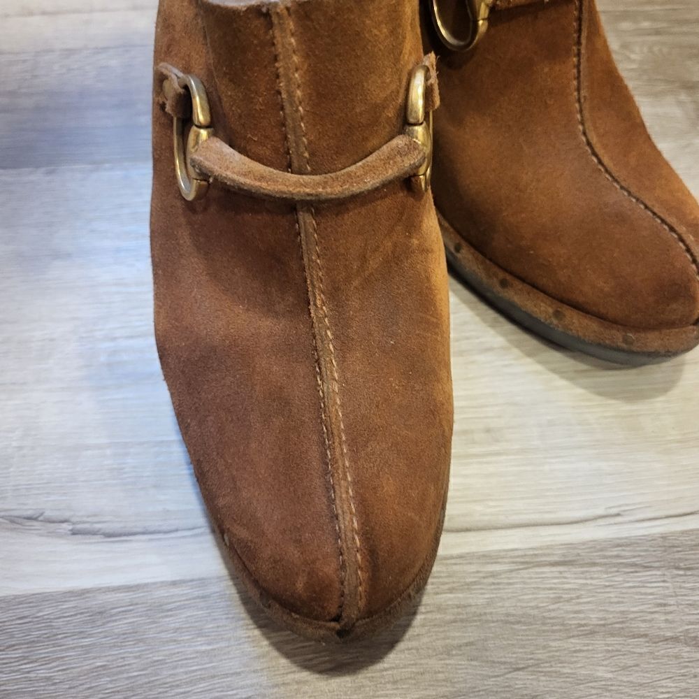 Gucci brown suede mules - Picture 8 of 10